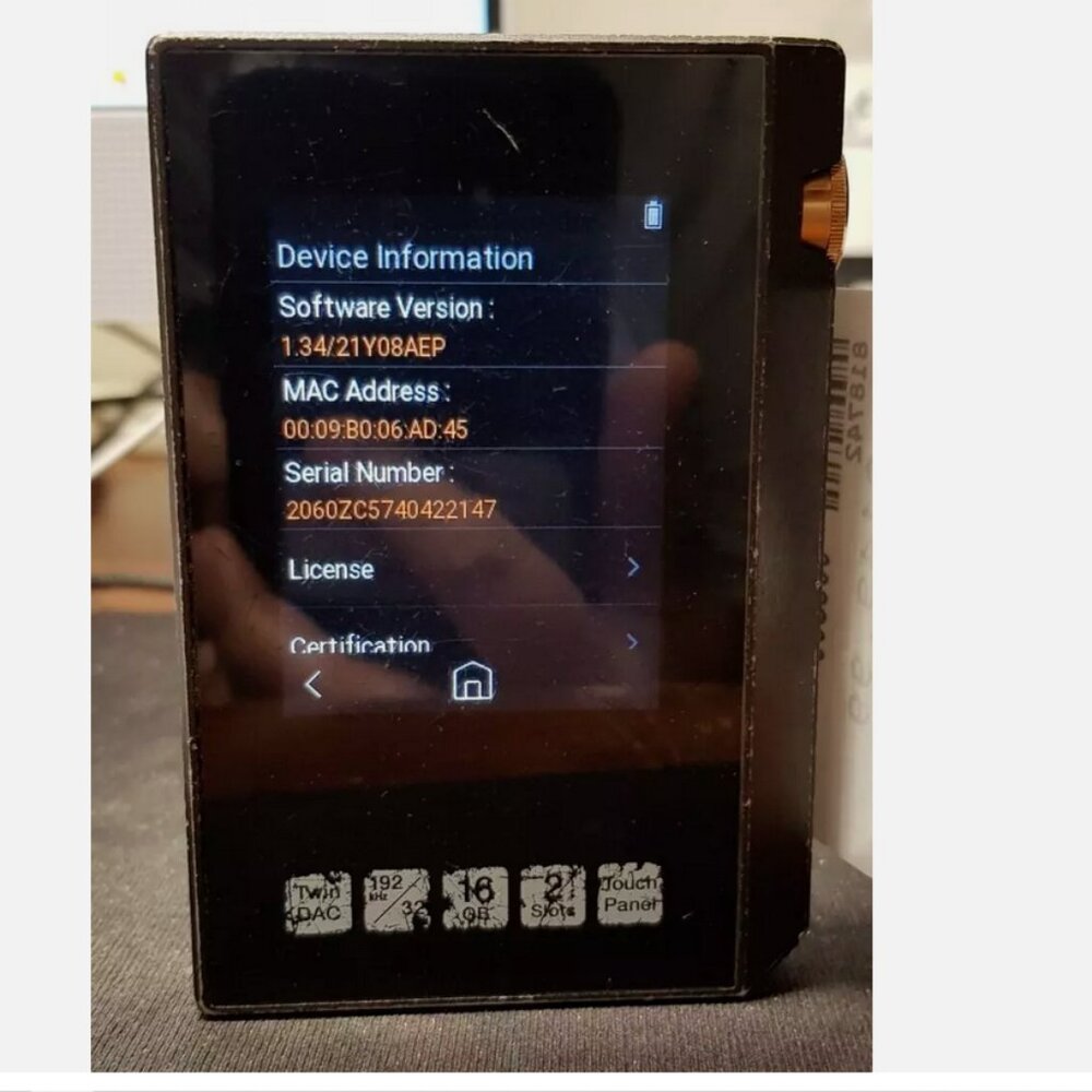 Pioneer XDP-30R 16GB Hi-Res Portable Digital Audio Player - Pre-Owned!